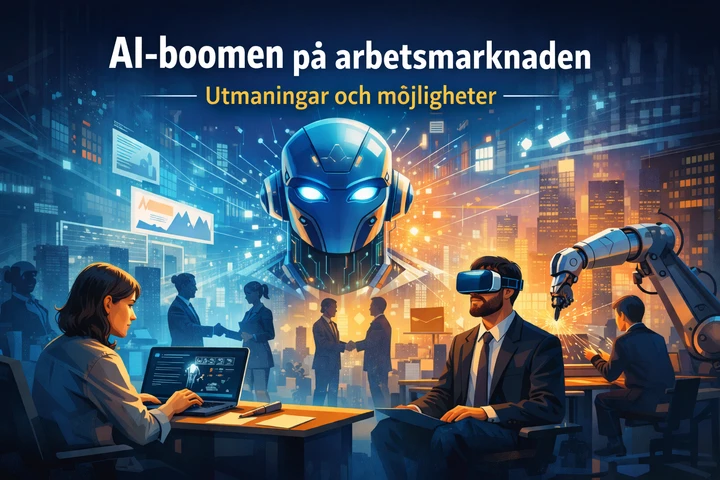 Image for AI förändrar arbetsmarknaden i grunden, skapar nya krav på kompetens och ledarskap