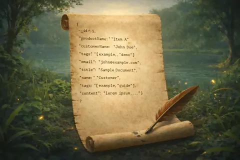 Kursbild för Dokumentdatabaser - Grunderna